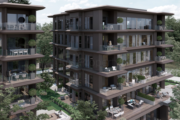 Apartments in a prestigious location in Istanbul