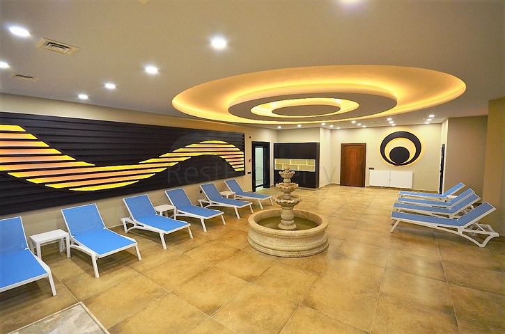 1+1 apartment with sea view in a premium complex