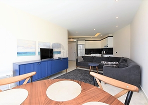 1+1 apartment with sea view in a premium complex