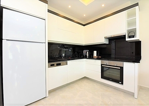 1+1 apartment with sea view in a premium complex