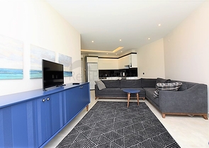 1+1 apartment with sea view in a premium complex