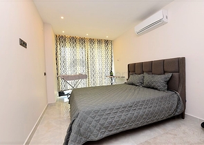 1+1 apartment with sea view in a premium complex