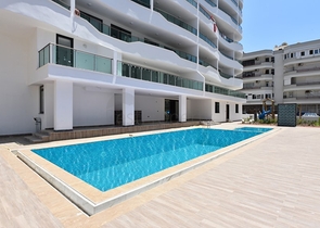 1+1 apartment in Mahmutlar 300 m from the sea