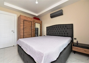 1+1 apartment in Mahmutlar 300 m from the sea