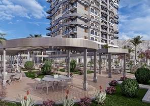 1+1 apartment in Mahmutlar district