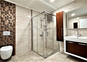 2+1 penthouse in the center of Mahmutlar with mountain view 