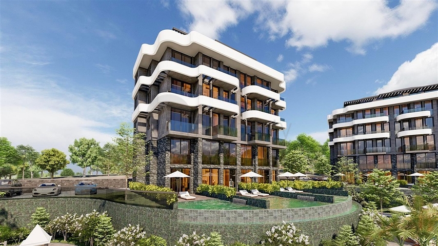 1+1 apartment in the picturesque Kargicak area