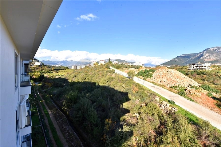 Two-bedroom apartment with designer furniture in Kestel district