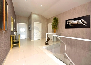 Two-bedroom apartment with designer furniture in Kestel district