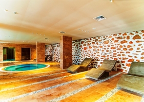 Two-bedroom apartment with designer furniture in Kestel district