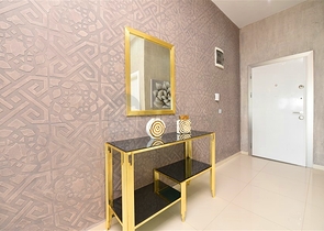 Two-bedroom apartment with designer furniture in Kestel district