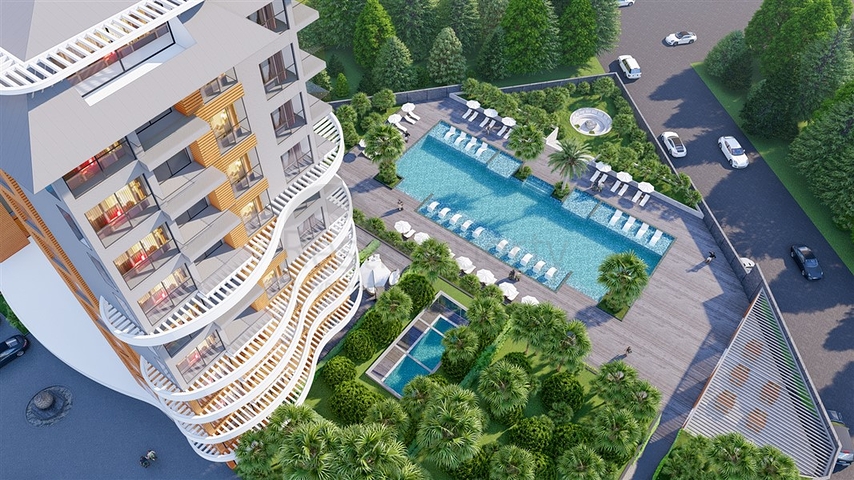 Comfortable family-type complex in Demirtas district