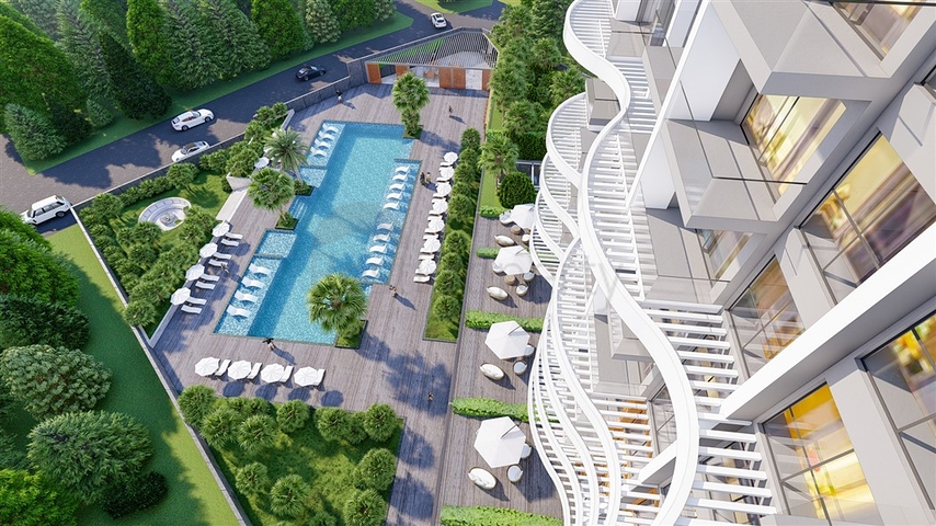 Comfortable family-type complex in Demirtas district