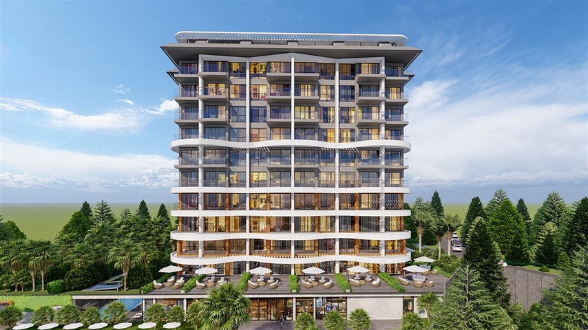 Comfortable family-type complex in Demirtas district