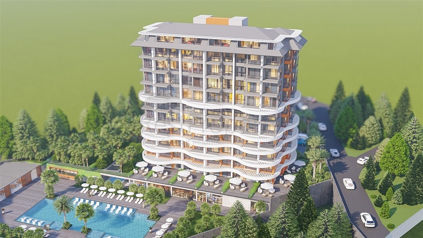 Comfortable family-type complex in Demirtas district