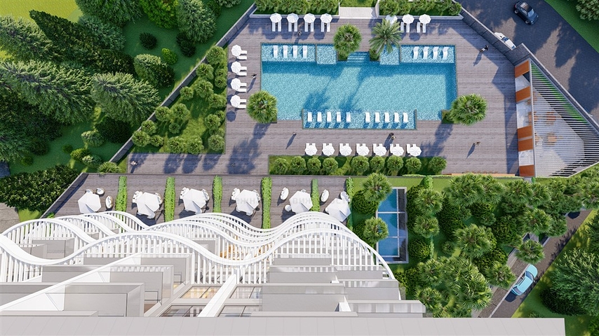 Comfortable family-type complex in Demirtas district