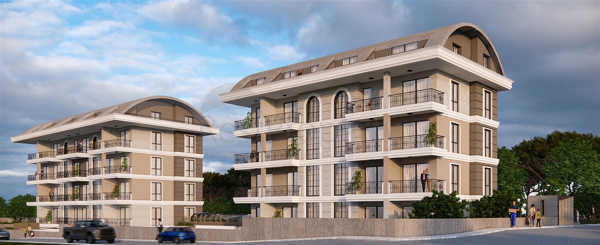 A new complex in a comfortable area of Oba