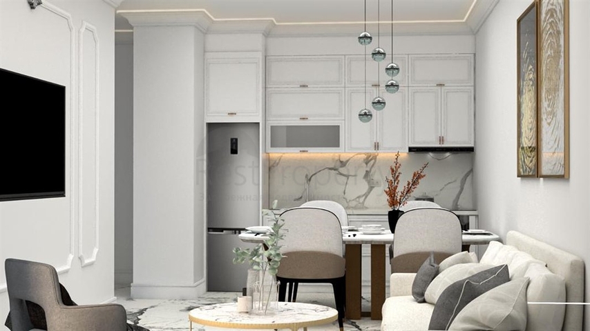 A new complex in a comfortable area of Oba