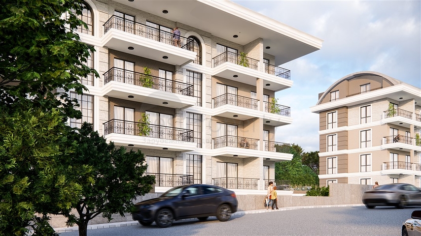 A new complex in a comfortable area of Oba