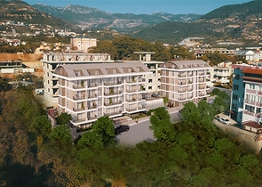 A new complex in a comfortable area of Oba