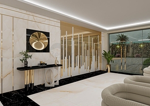 1+1 apartment in the center of Alanya, within walking distance to Cleopatra beach