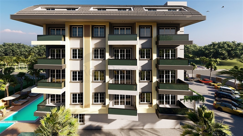 A new investment project with spacious layouts in the Pajallar area