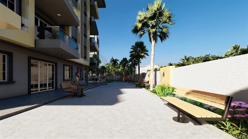 A new investment project with spacious layouts in the Pajallar area