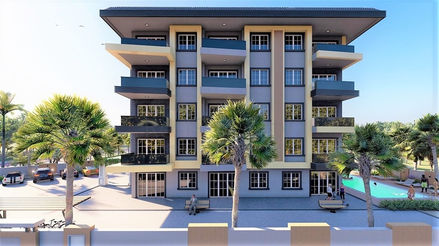 A new investment project with spacious layouts in the Pajallar area