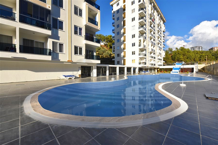 One-bedroom furnished apartment in a complex in a pine forest