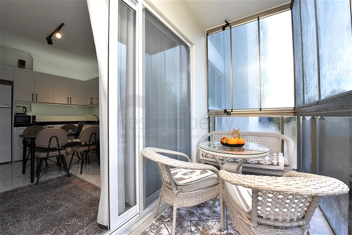 One-bedroom furnished apartment in a complex in a pine forest