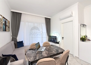 One-bedroom furnished apartment in a complex in a pine forest