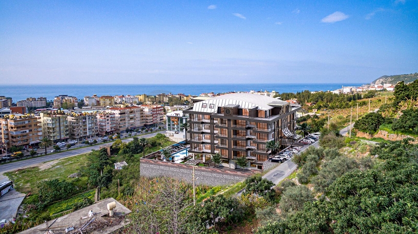 Apartments in the popular tourist area of Cleopatra