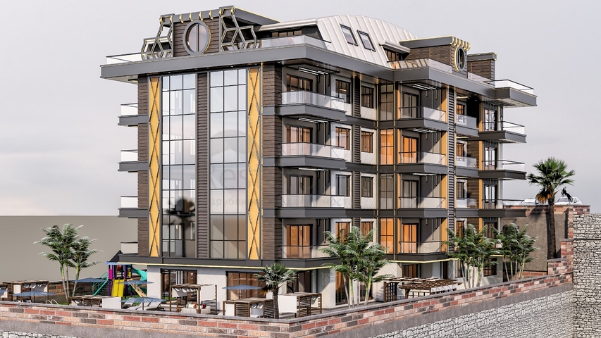 Apartments in the popular tourist area of Cleopatra