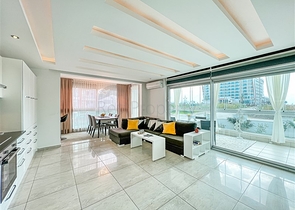 Furnished one-bedroom apartment in Kestel district