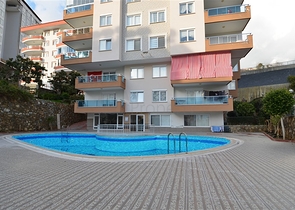 4+1 penthouse with sea view in Cikcilli area