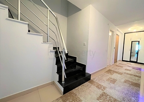 4+1 penthouse with sea view in Cikcilli area