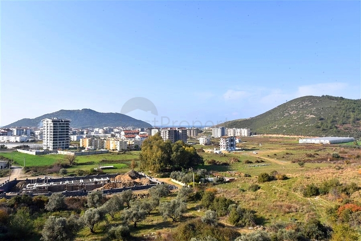 2+1 penthouse with mountain view in Gazipasa 2+1 penthouse with mountain view in Gazipasa