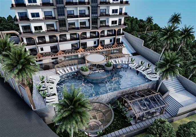 A new investment project in the Mahmutlar region