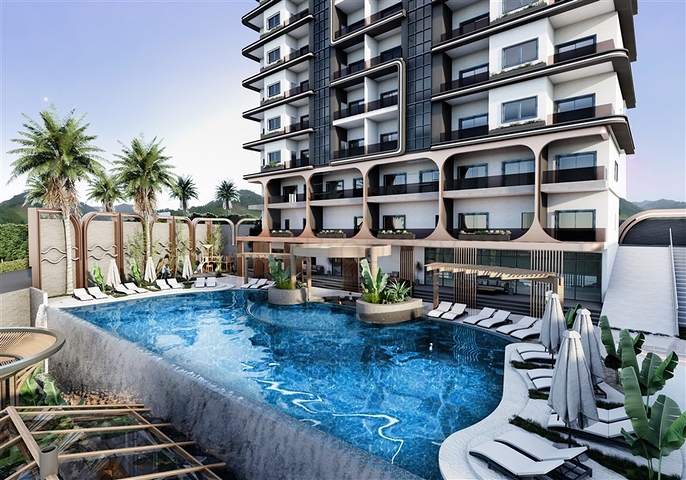 A new investment project in the Mahmutlar region