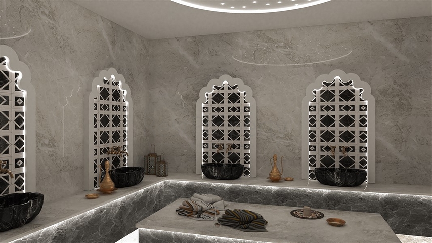 A new project under construction in the Kestel area