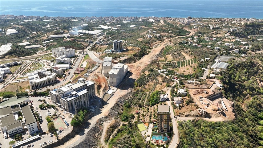 A new project under construction in the Kestel area