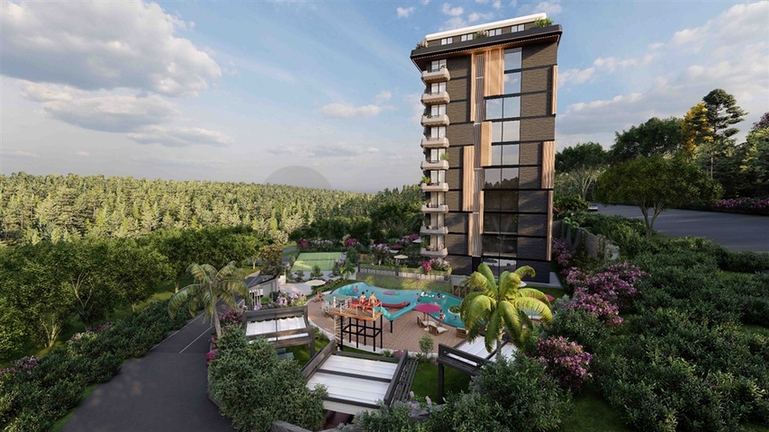 A new project under construction in the Kestel area