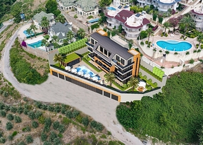 The project of a small apartment building in the Tepe area 