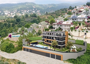 The project of a small apartment building in the Tepe area 