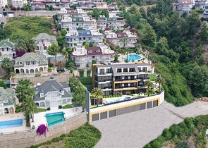 The project of a small apartment building in the Tepe area 