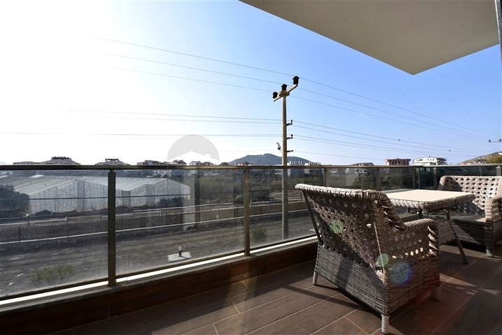 3+1 apartment with separate kitchen in Gazipasa