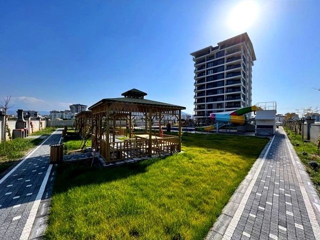 3+1 apartment with separate kitchen in Gazipasa