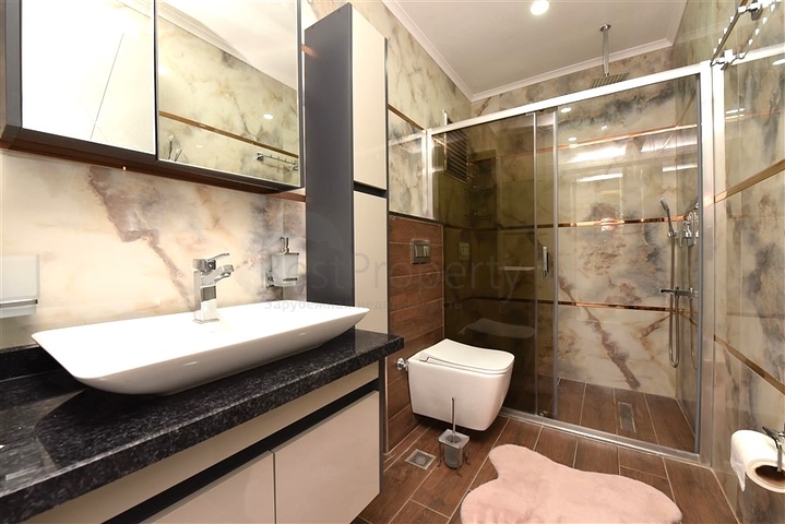 3+1 apartment with separate kitchen in Gazipasa