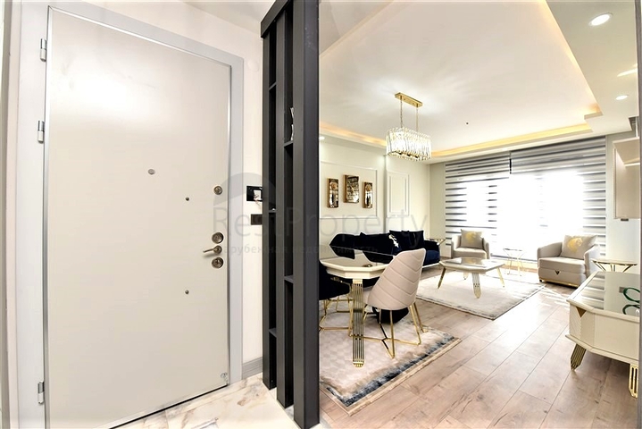 3+1 apartment with separate kitchen in Gazipasa