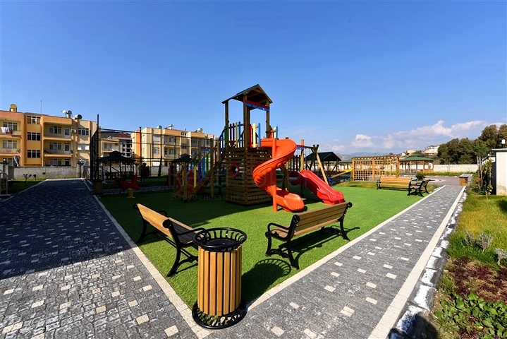 3+1 apartment with separate kitchen in Gazipasa